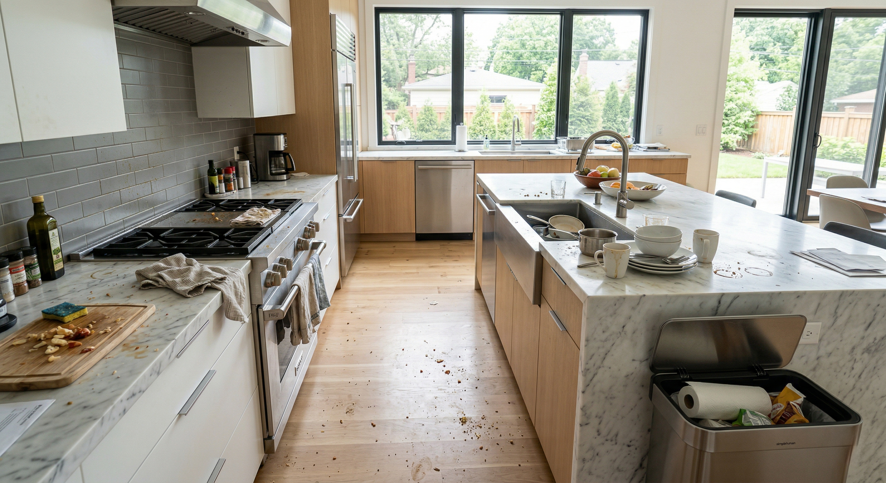 Before Cleaning (Messy Room)